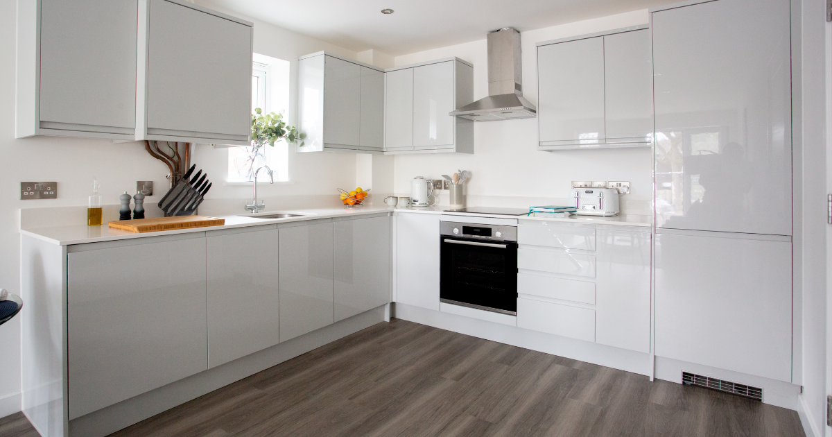 una cocina de una casa